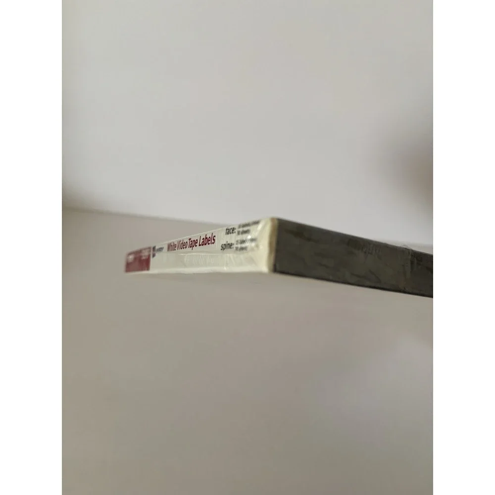Avery 5199 Laser VideoTape Labels‎ White 300 Face and Spine Labels New Sealed